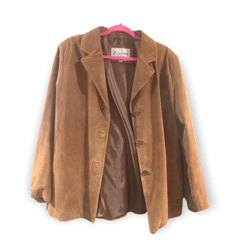 - Z leather collection vintage shade jacket